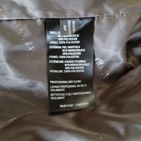 Ellen Tracy Outerwear Women's Faux-Fur Coat XS - Picture 8 of 8